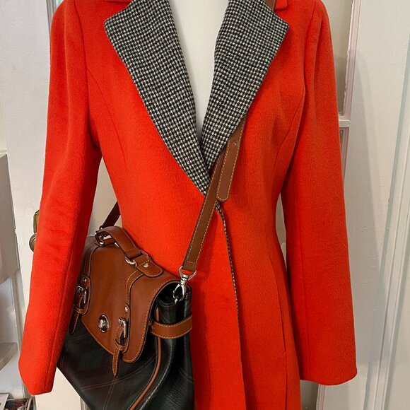 Whimsical Academia Bundle – Coat + Plaid Crossbody Bag - Picture 1 of 1